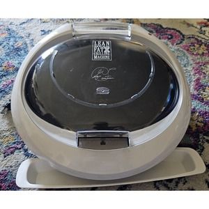 George Foreman GR36BW Jumbo Size Grill Bun Warmer Drip Tray White tested works